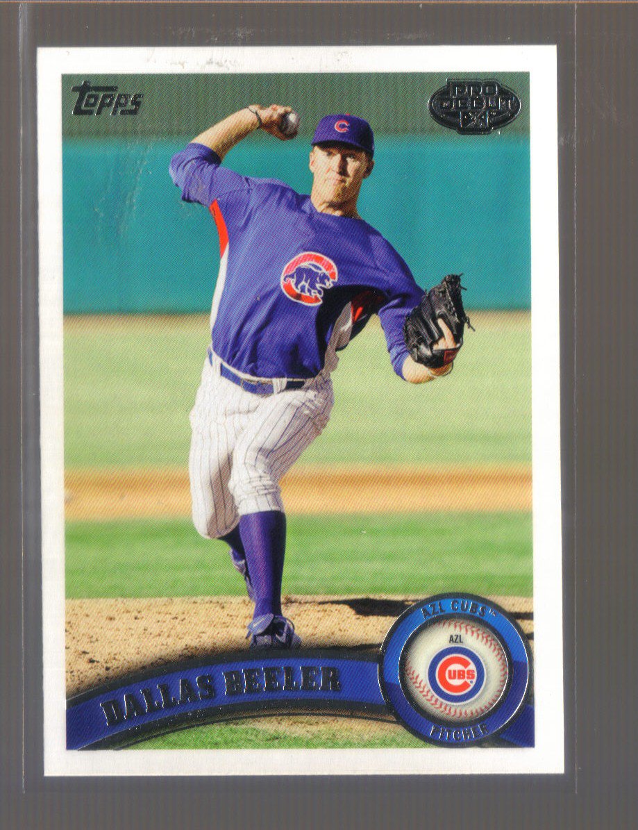 2011 Topps Pro Debut #275 DALLAS BEELER Cubs