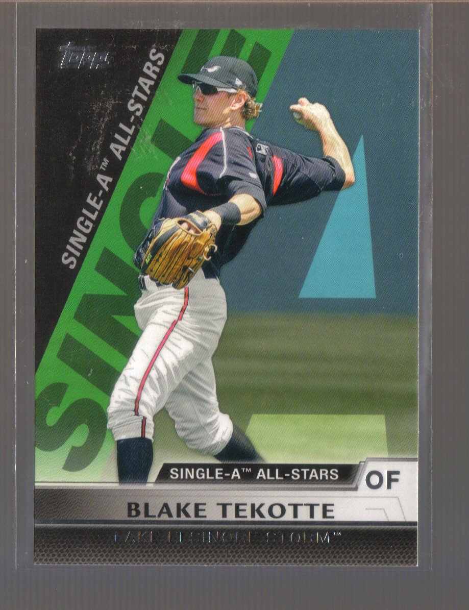 2011 Topps Pro Debut Single-A All Stars #22 BLAKE TEKOTTE Padres