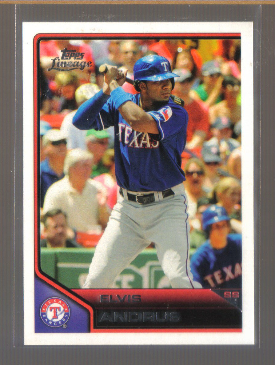 2011 Topps Lineage #12 ELVIS ANDRUS Rangers