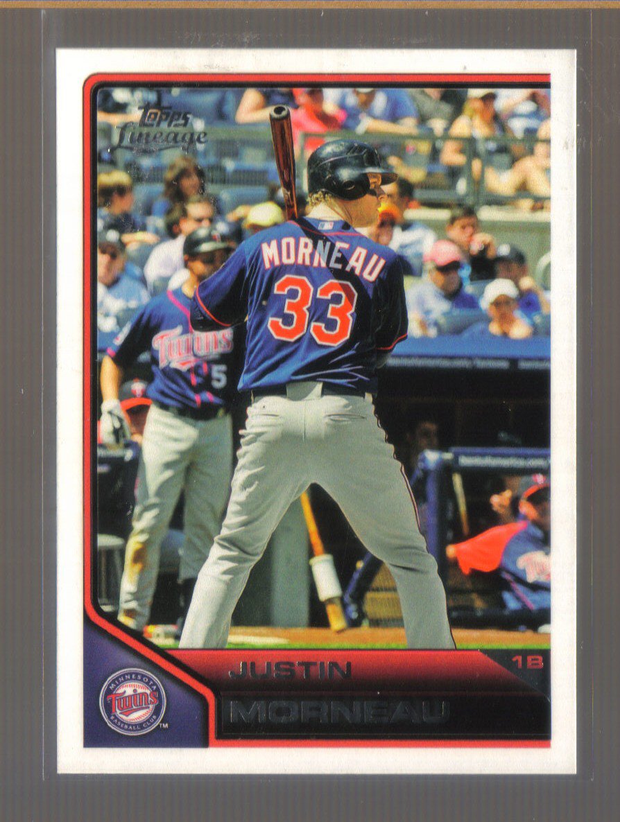 2011 Topps Lineage #20 JUSTIN MORNEAU Twins