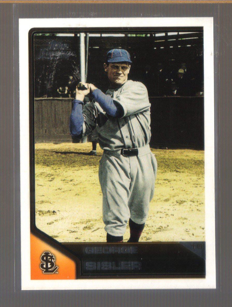 2011 Topps Lineage #27 GEORGE SISLER Browns