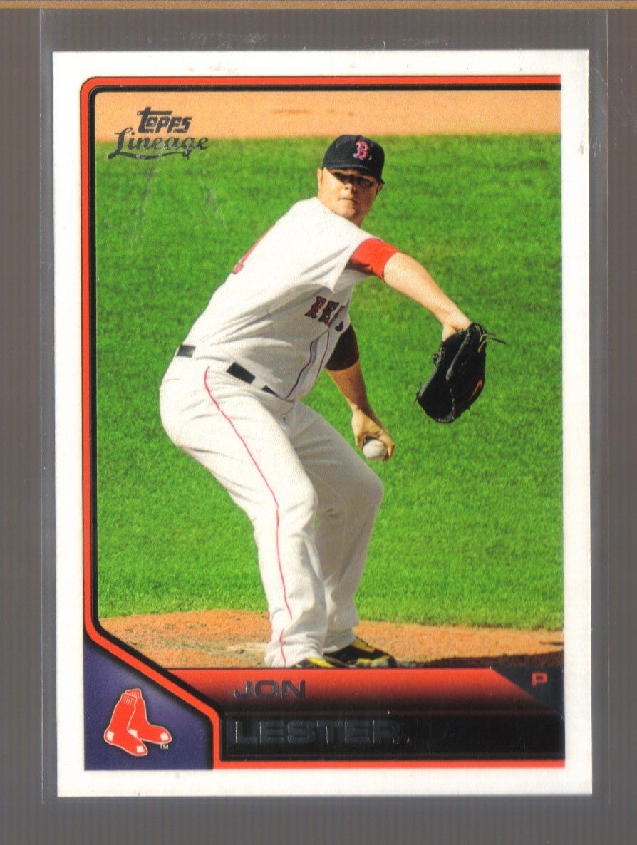 2011 Topps Lineage #32 JON LESTER Red Sox