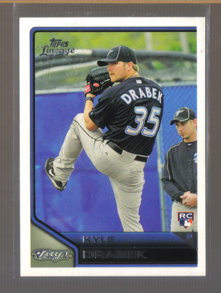 2011 Topps Lineage #34 KYLE DRABEK Blue Jays