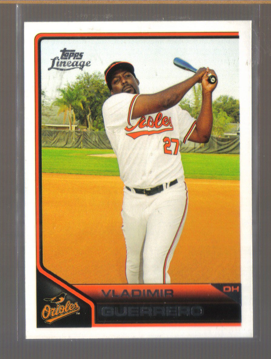 2011 Topps Lineage #41 VLADIMIR GUERRERO Orioles