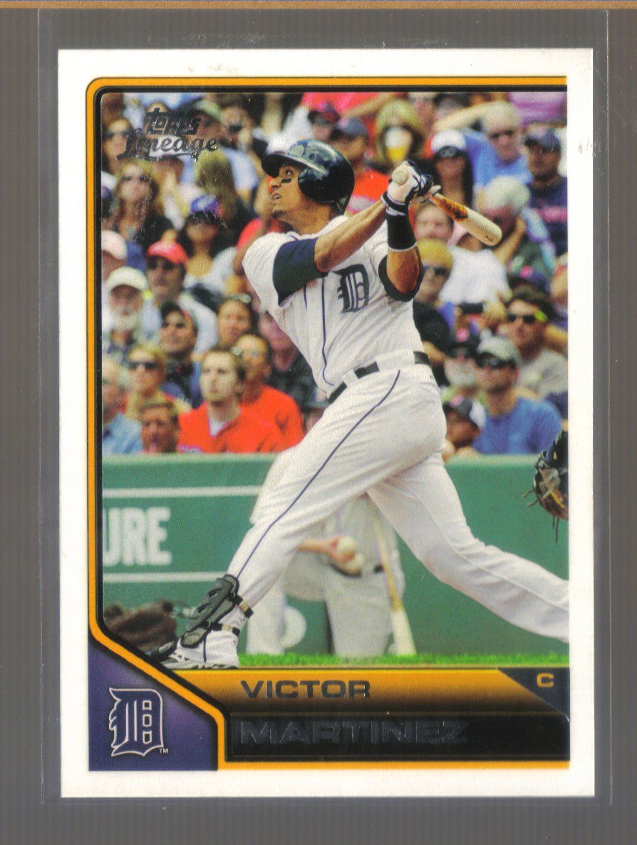 2011 Topps Lineage #43 VICTOR MARTINEZ Tigers