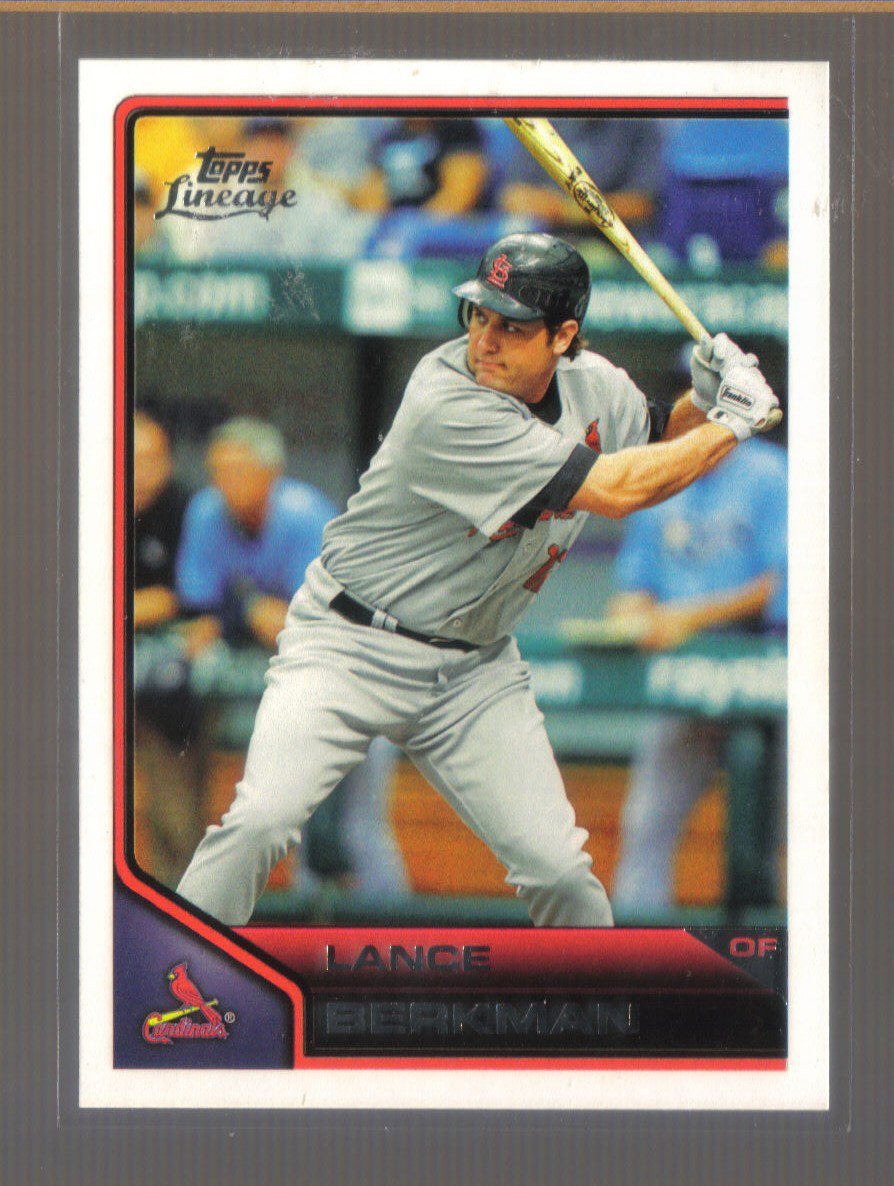 2011 Topps Lineage #47 LANCE BERKMAN Cardinals