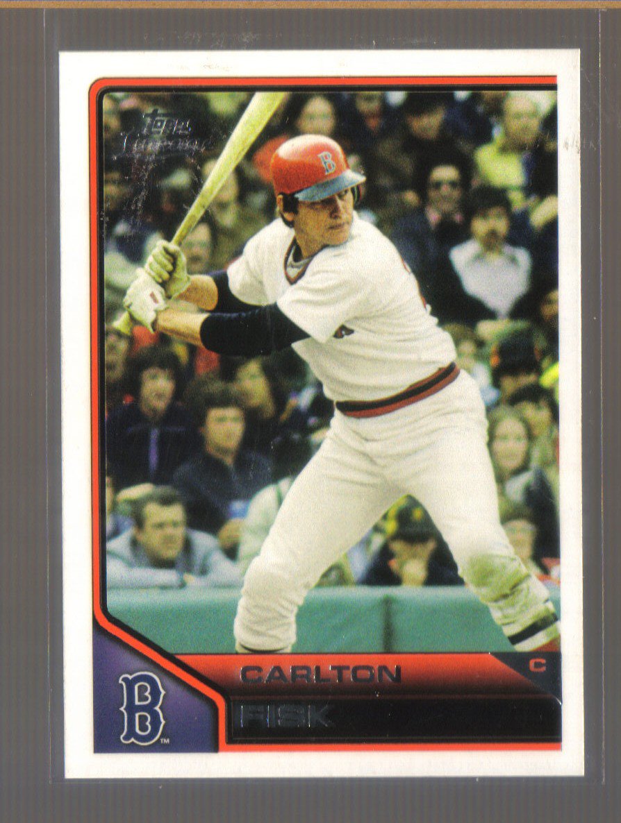 2011 Topps Lineage #48 CARLTON FISK Red Sox