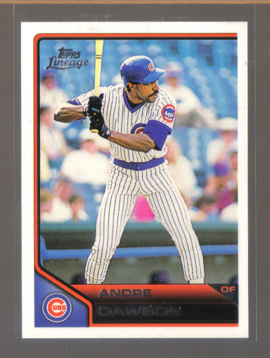 2011 Topps Lineage #52 ANDRE DAWSON Cubs