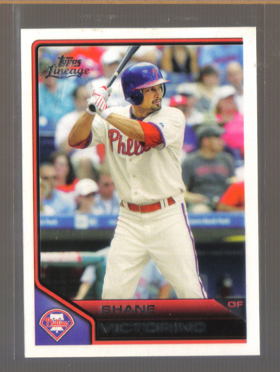 2011 Topps Lineage #56 SHANE VICTORINO Phillies