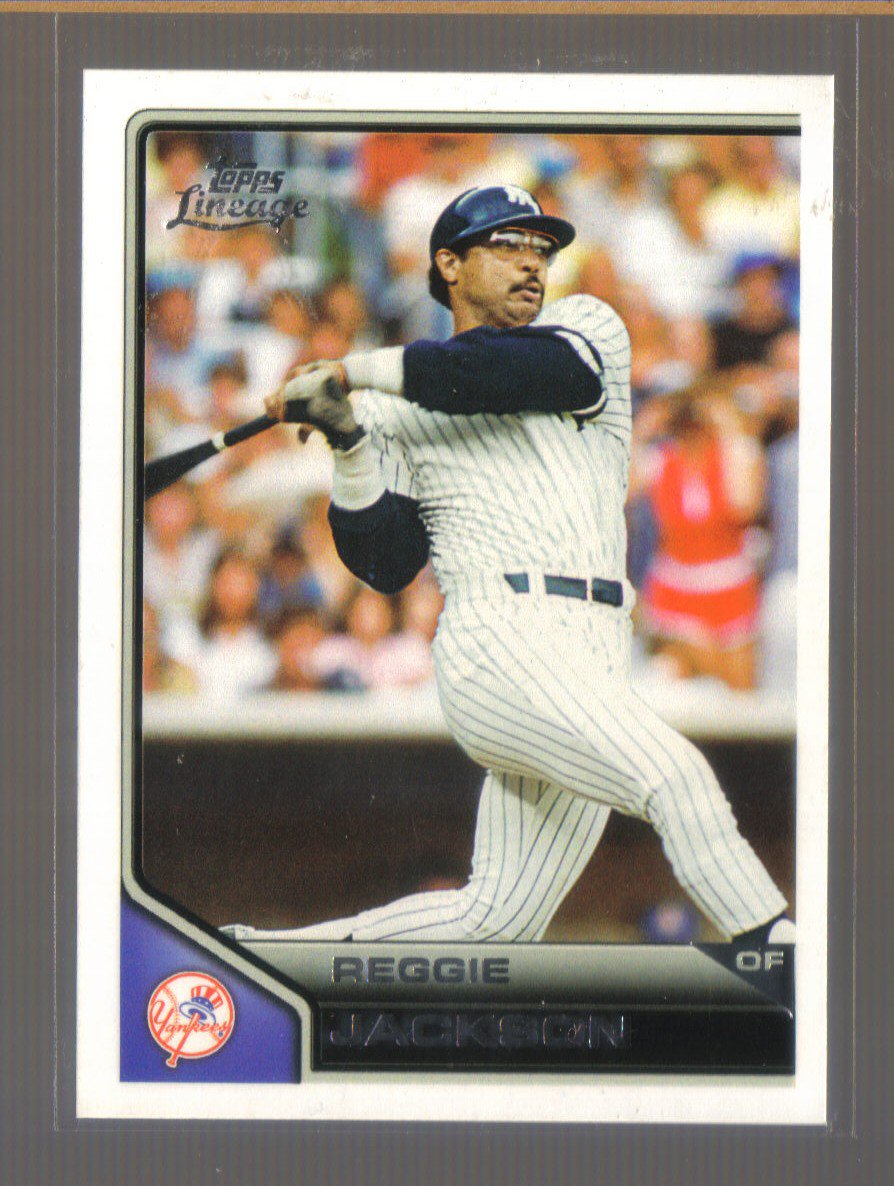 2011 Topps Lineage #60 REGGIE JACKSON Yankees