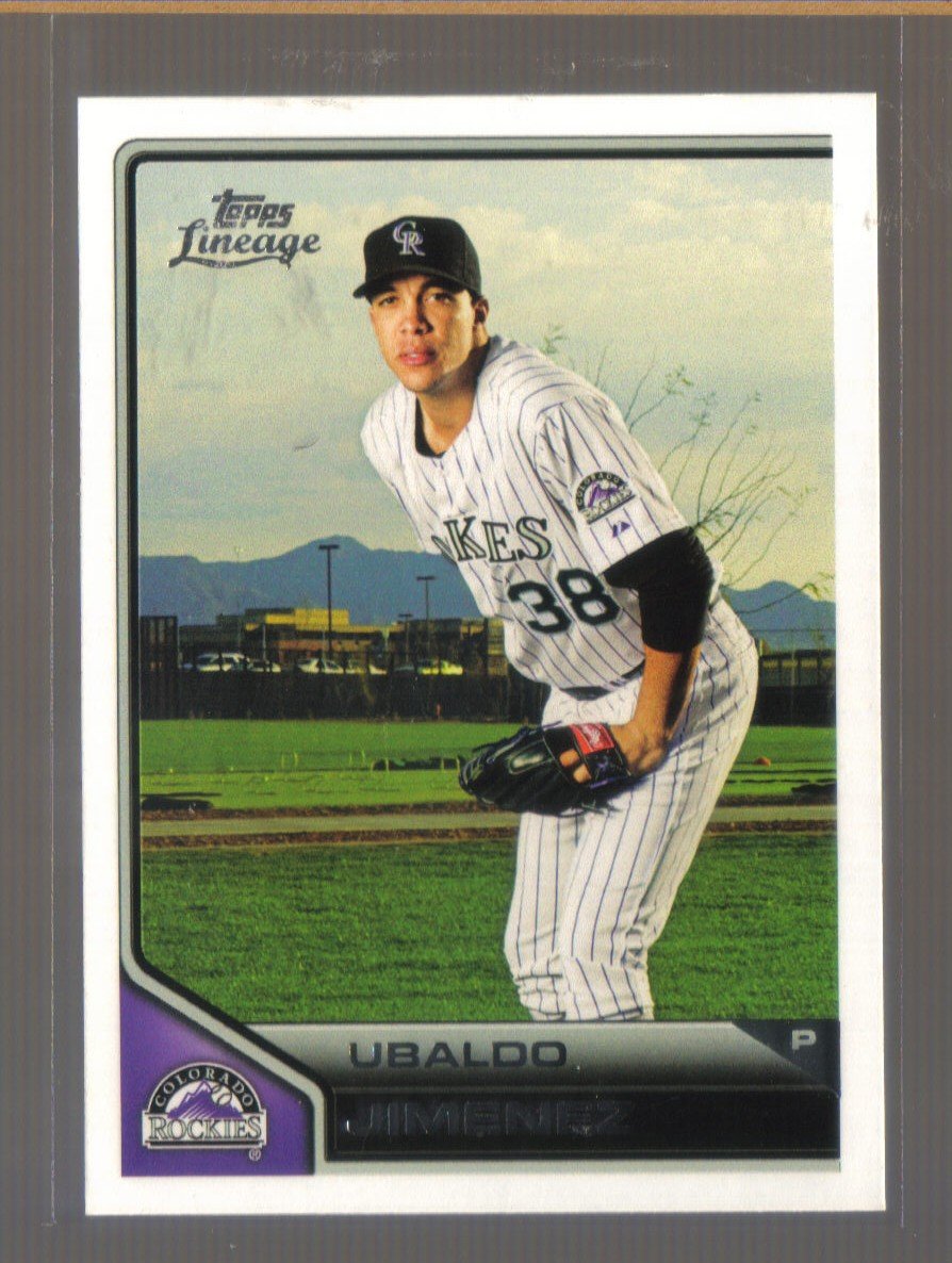 2011 Topps Lineage #63 UBALDO JIMENEZ Rockies