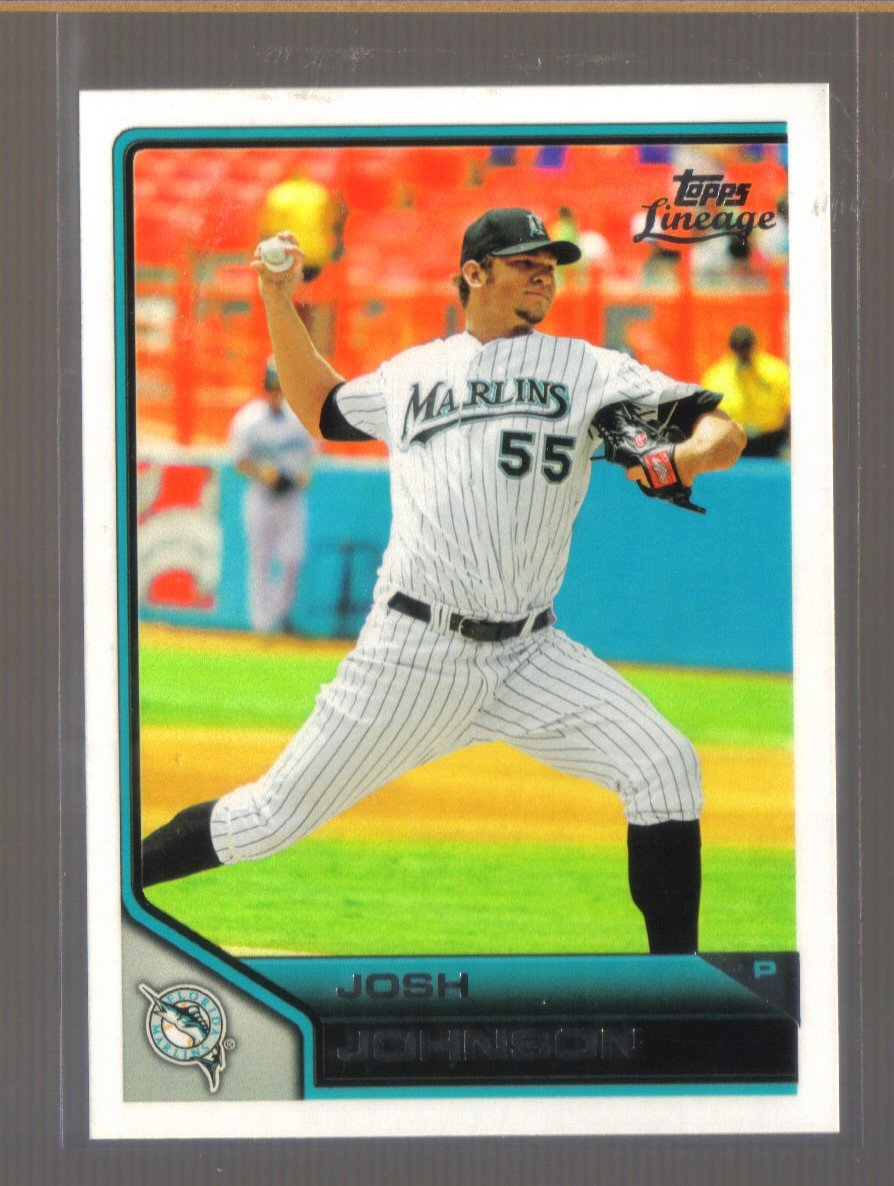 2011 Topps Lineage #65 JOSH JOHNSON Marlins