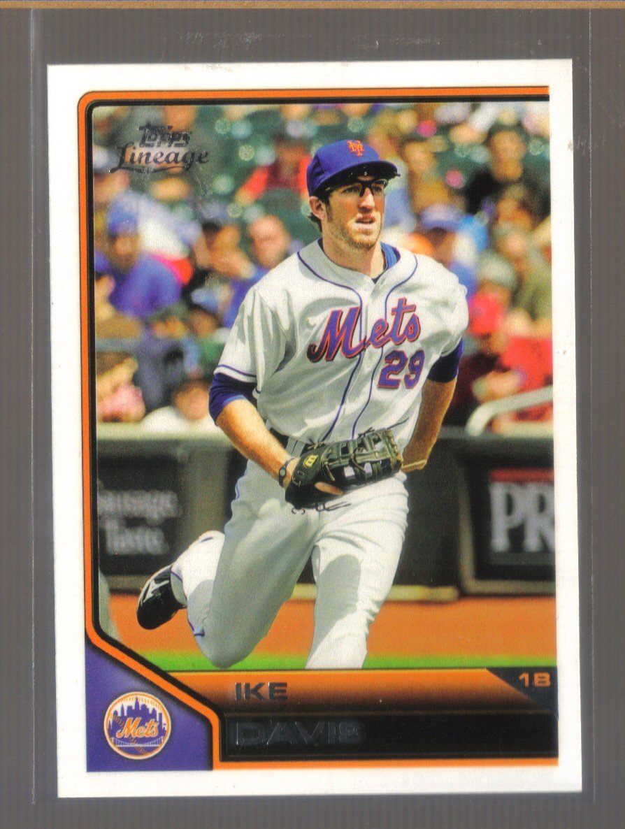 2011 Topps Lineage #82 IKE DAVIS Mets