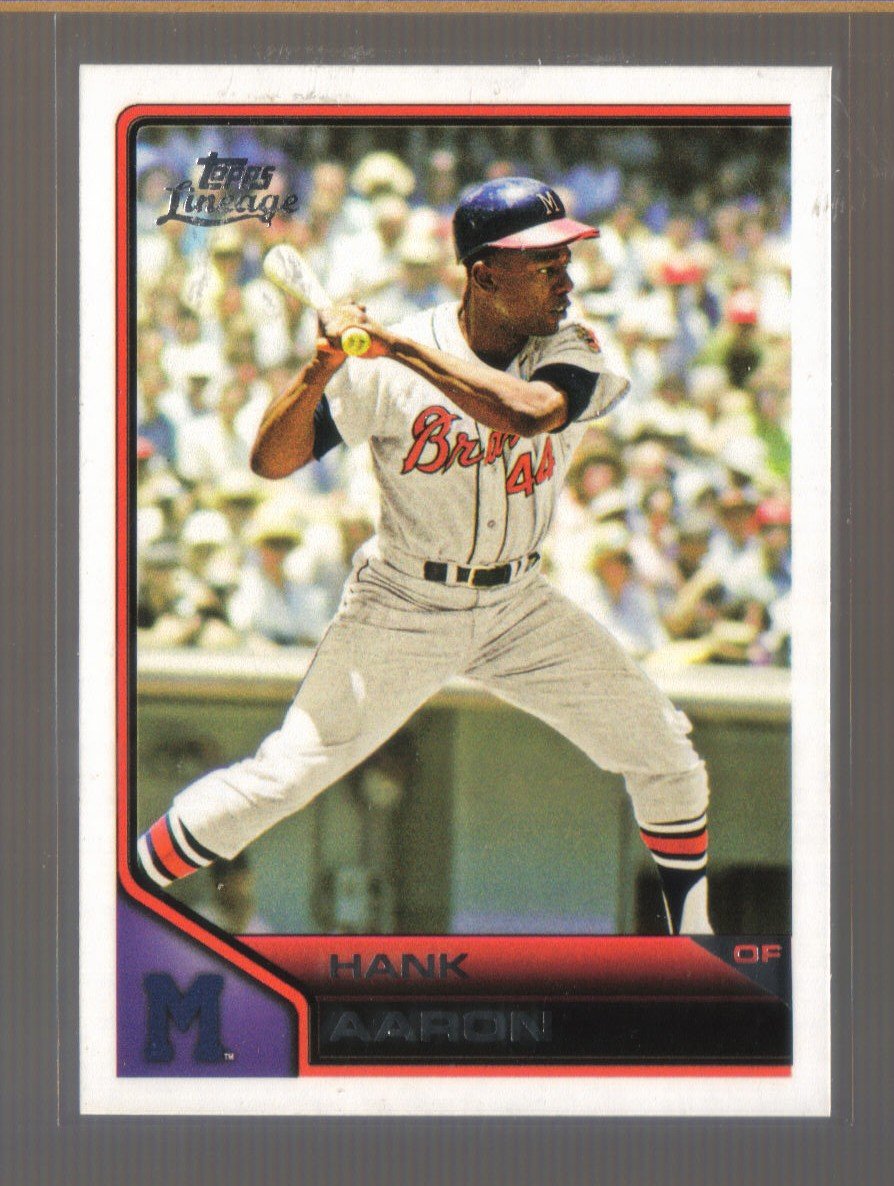 2011 Topps Lineage #108 HANK AARON Braves