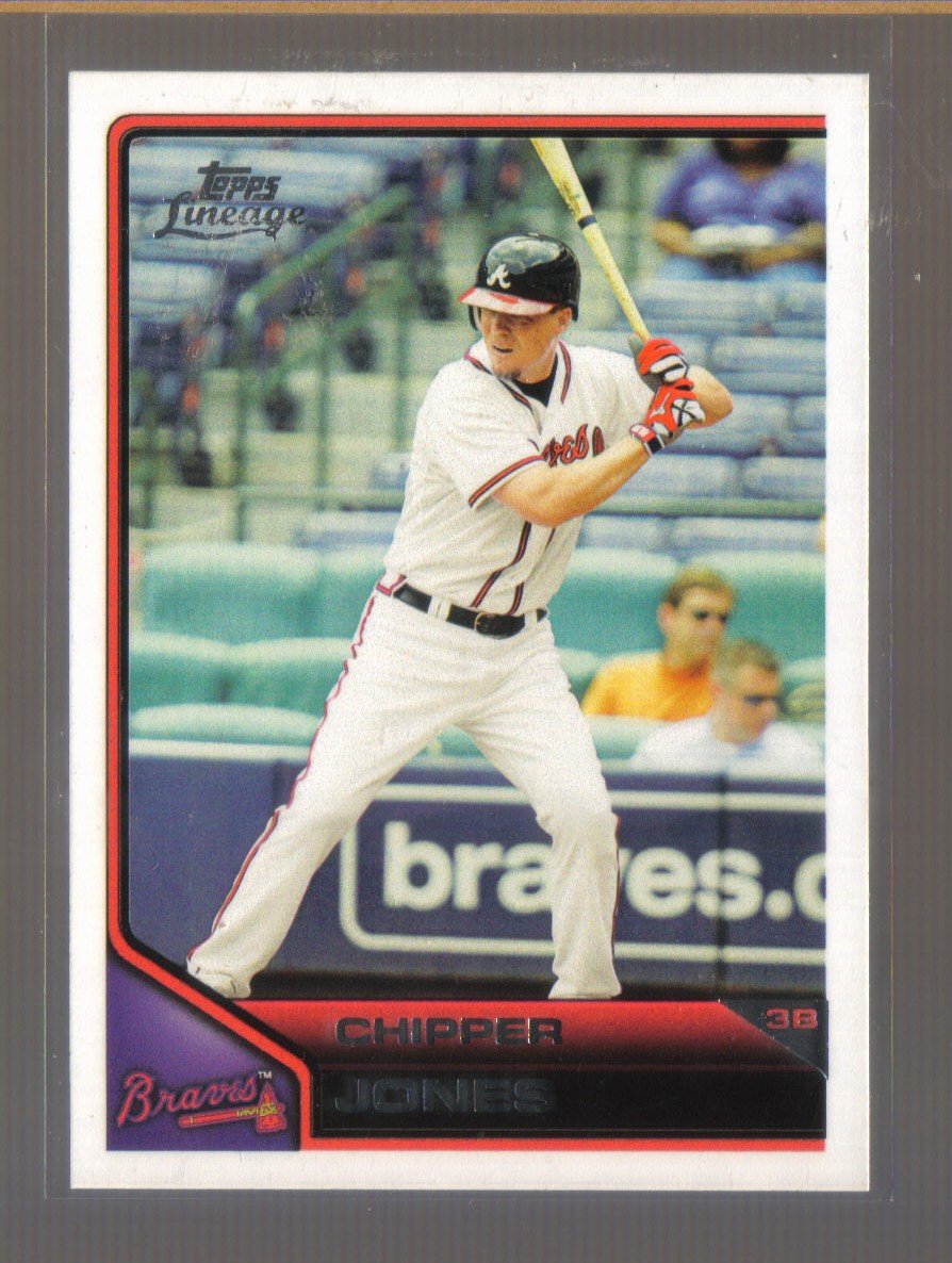 2011 Topps Lineage #115 CHIPPER JONES Braves