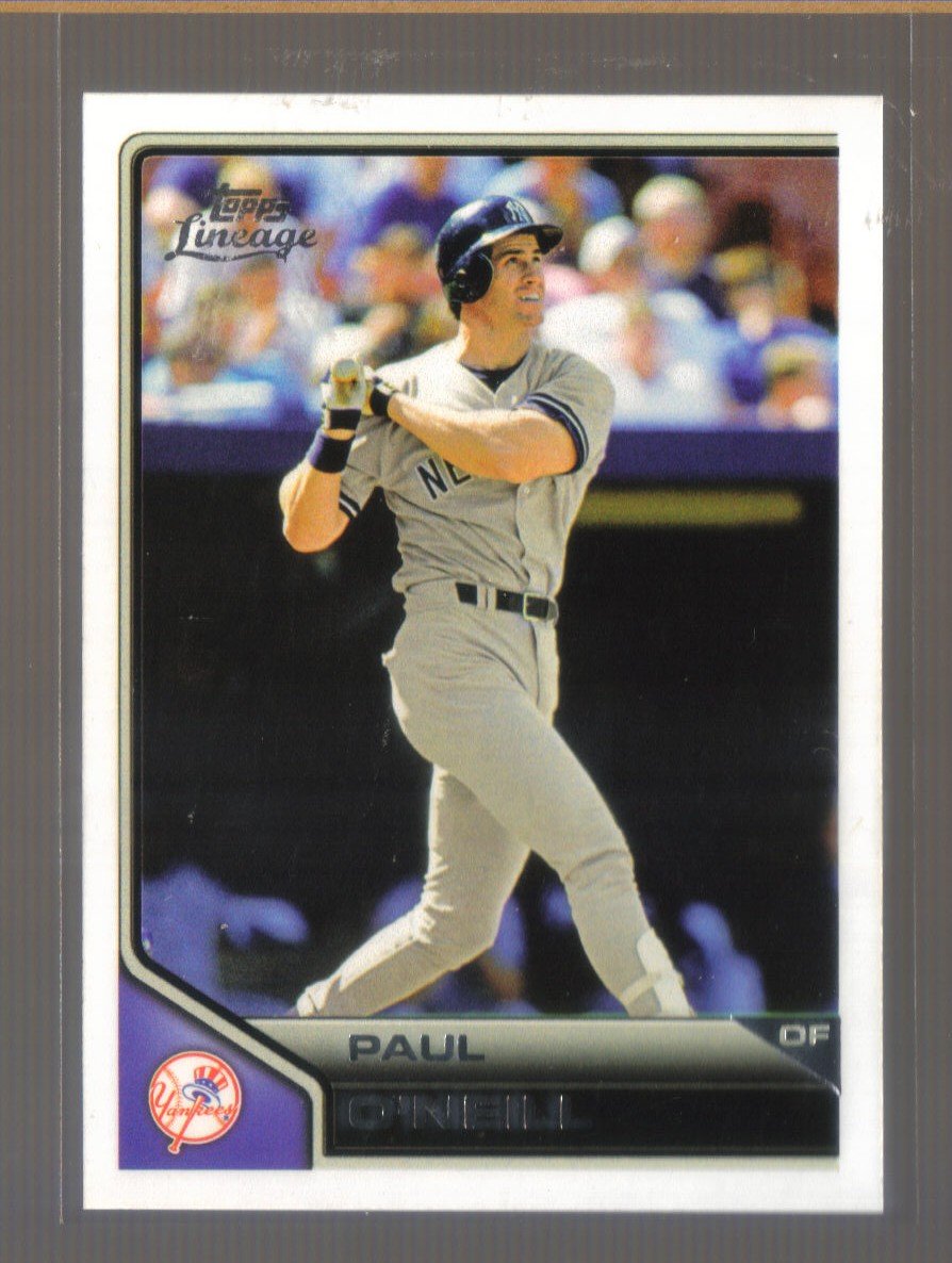 2011 Topps Lineage #122 PAUL O'NEILL Yankees