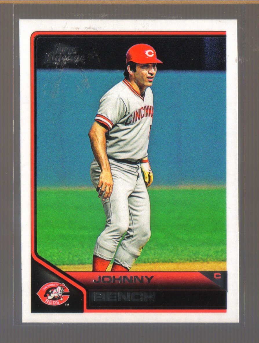2011 Topps Lineage #137 JOHNNY BENCH Reds