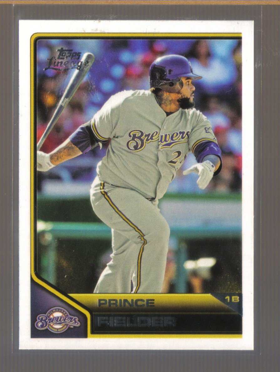 2011 Topps Lineage #138 PRINCE FIELDER Brewers