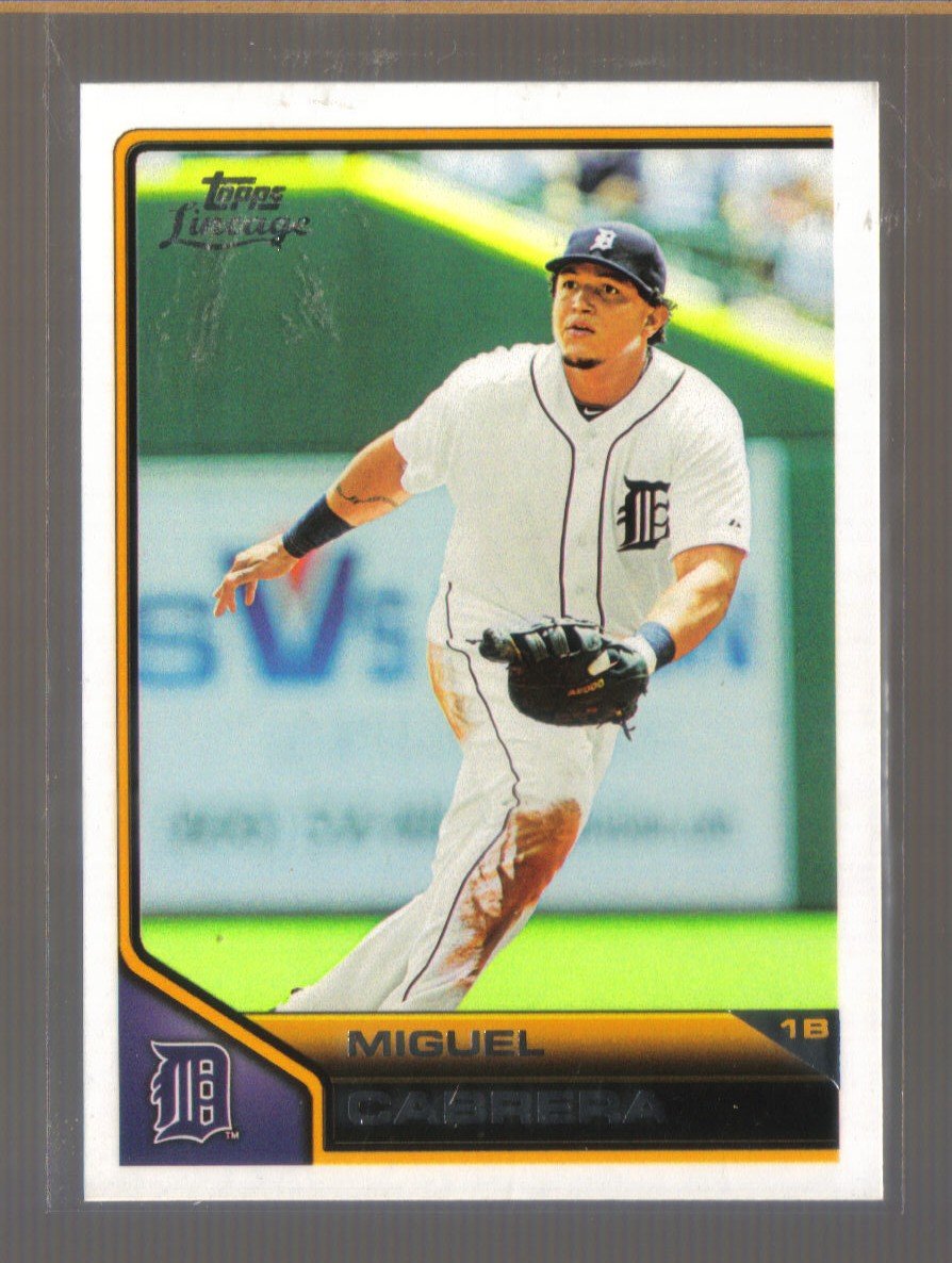 2011 Topps Lineage #143 MIGUEL CABRERA Tigers
