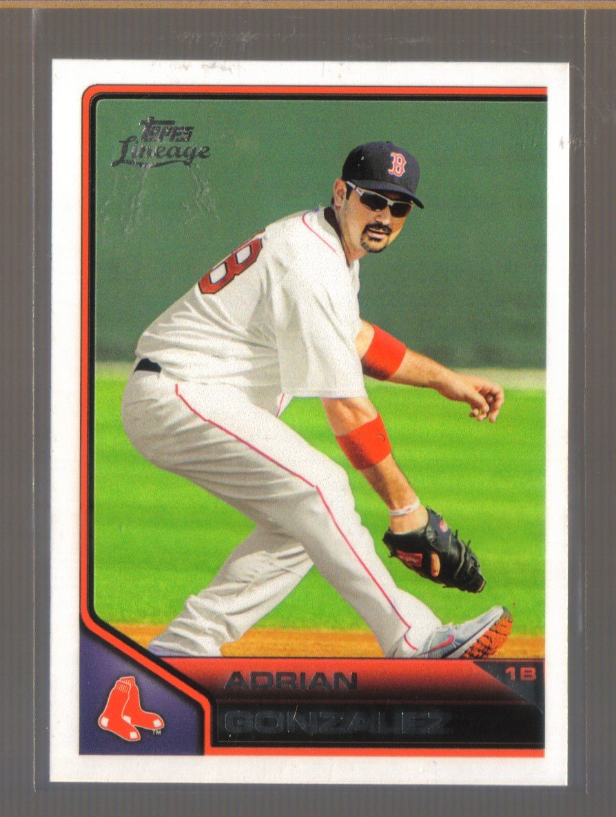 2011 Topps Lineage #145 ADRIAN GONZALEZ Red Sox