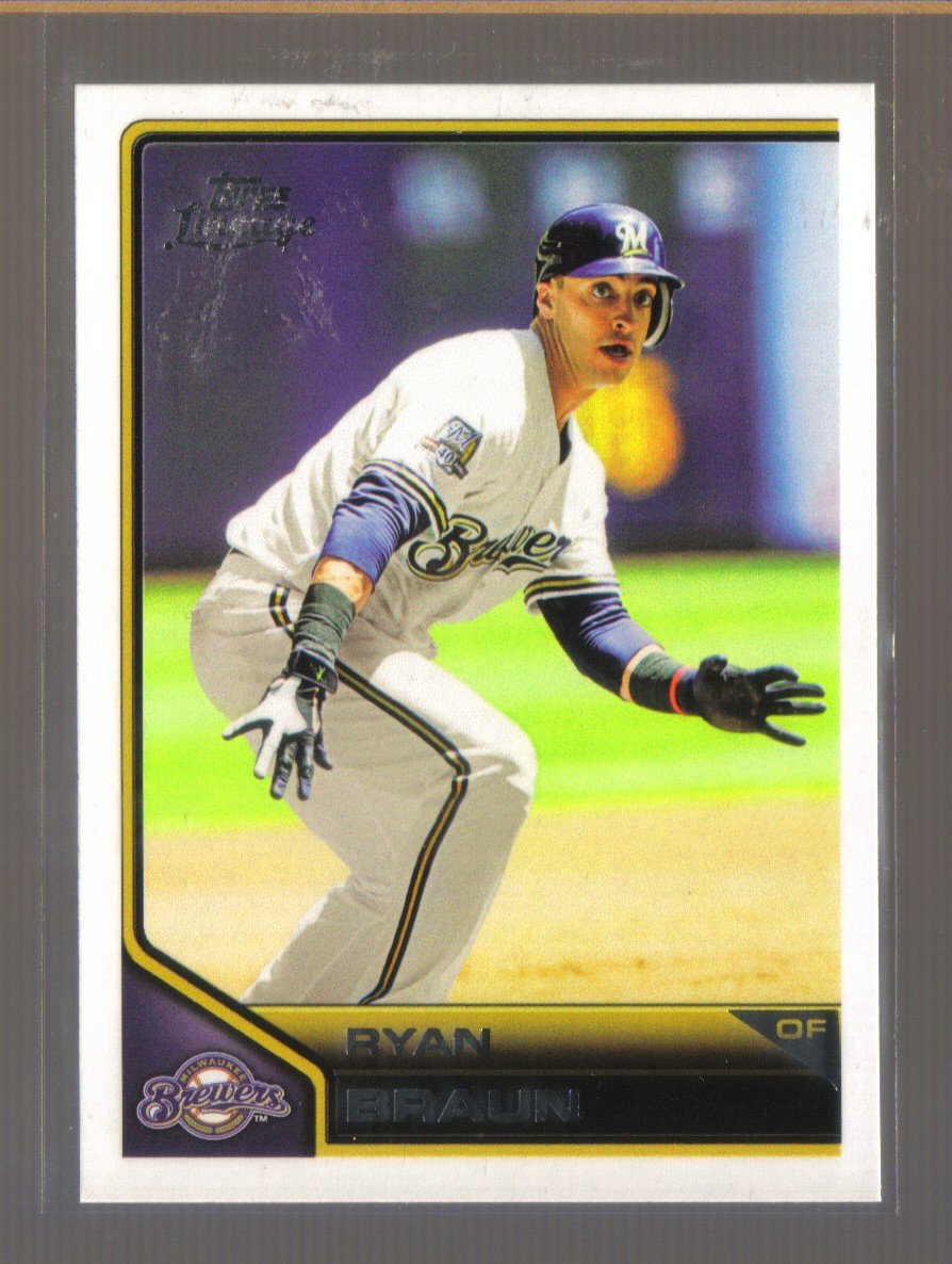 2011 Topps Lineage #147 RYAN BRAUN Brewers