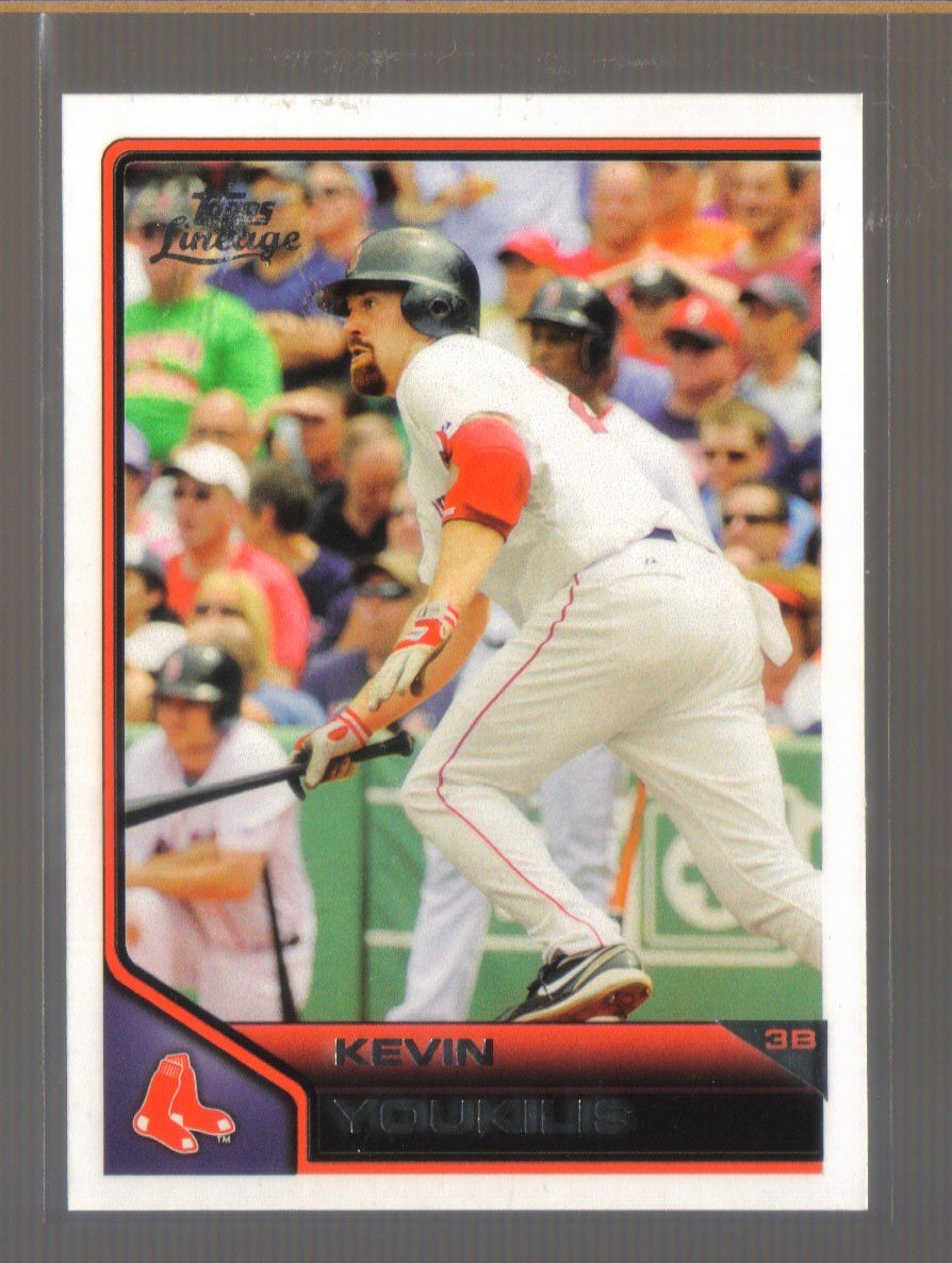 2011 Topps Lineage #149 KEVIN YOUKILIS Red Sox