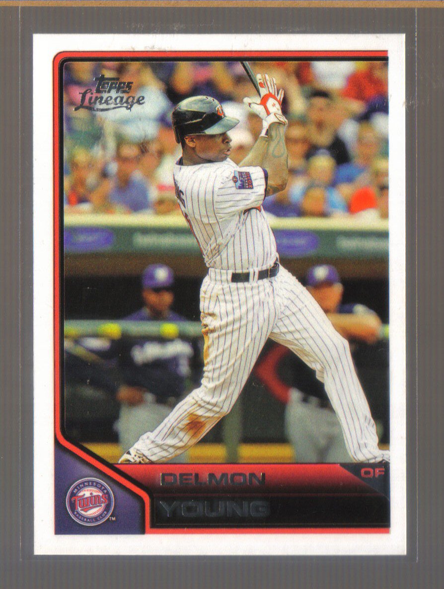 2011 Topps Lineage #168 DELMON YOUNG Twins
