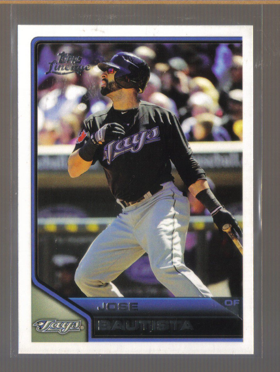 2011 Topps Lineage #172 JOSE BAUTISTA Blue Jays