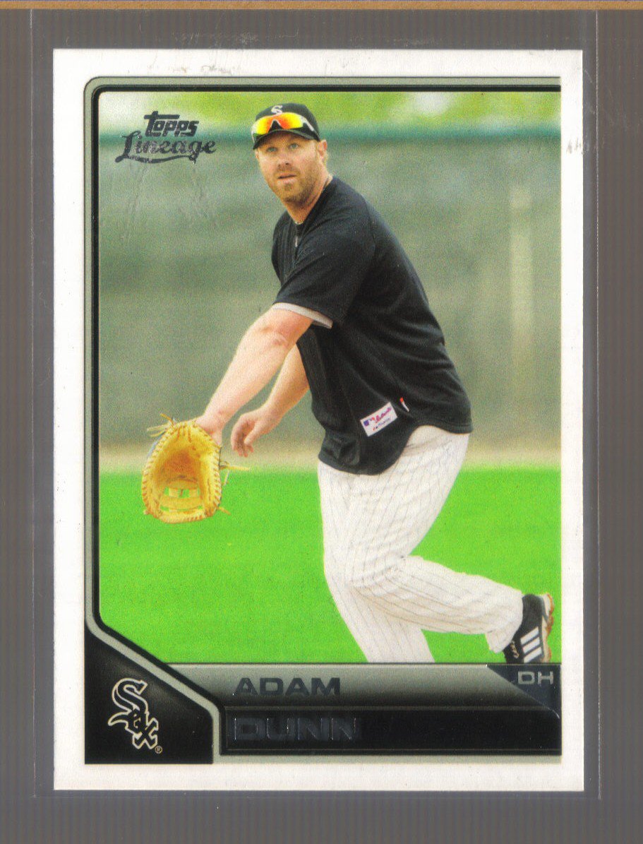 2011 Topps Lineage #173 ADAM DUNN White Sox