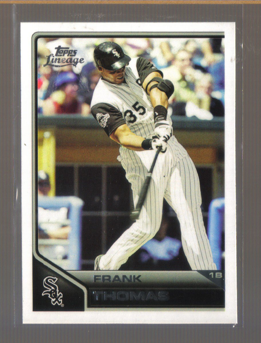 2011 Topps Lineage #181 FRANK THOMAS White Sox