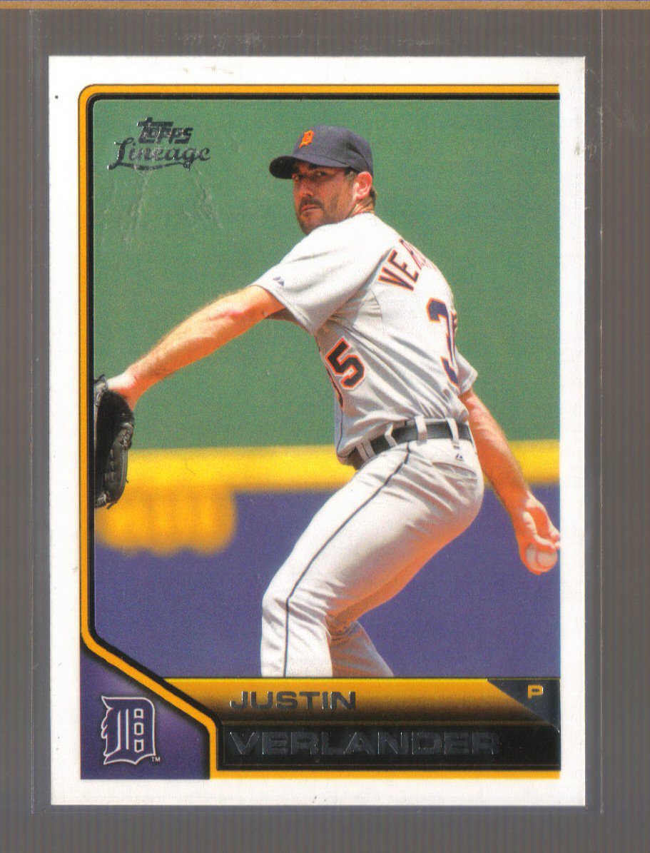 2011 Topps Lineage #187 JUSTIN VERLANDER Tigers