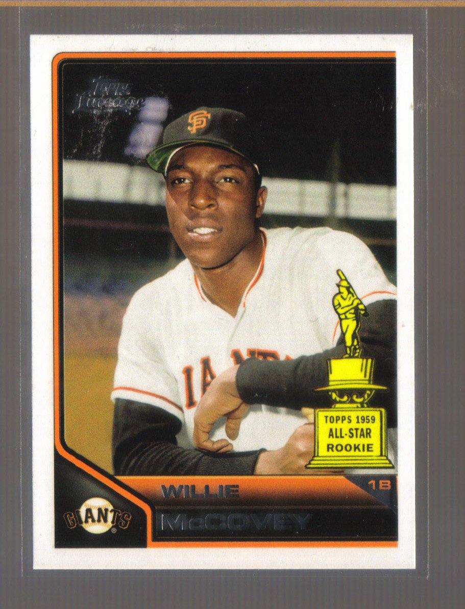 2011 Topps Lineage #192 WILLIE McCOVEY Giants