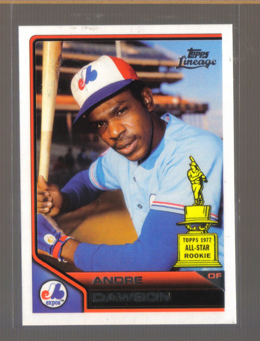 2011 Topps Lineage #197 ANDRE DAWSON Expos