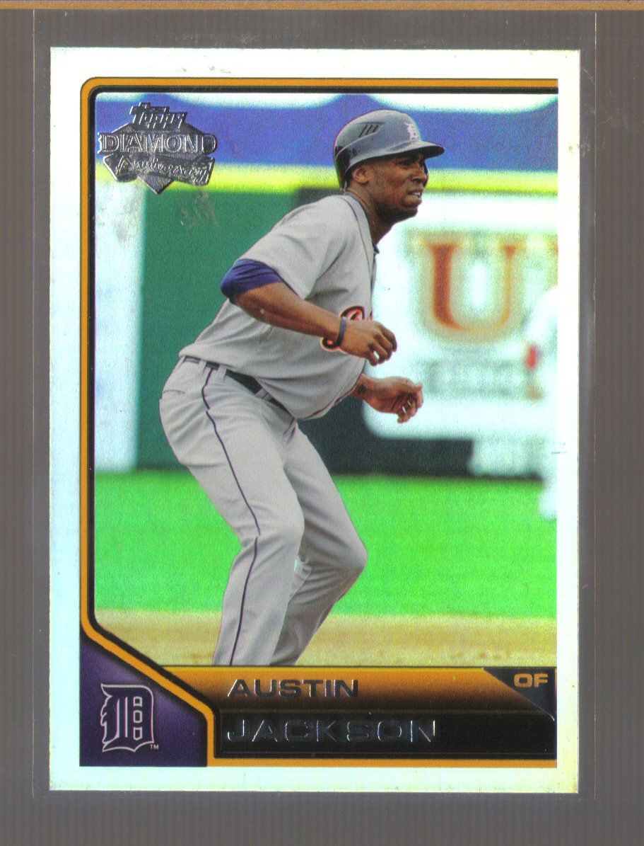 2011 Topps Lineage Diamond Anniversary Refractor #156 AUSTIN JACKSON Tigers