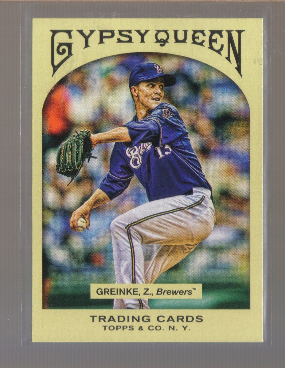 2011 Topps Gypsy Queen #11 ZACK GREINKE Brewers