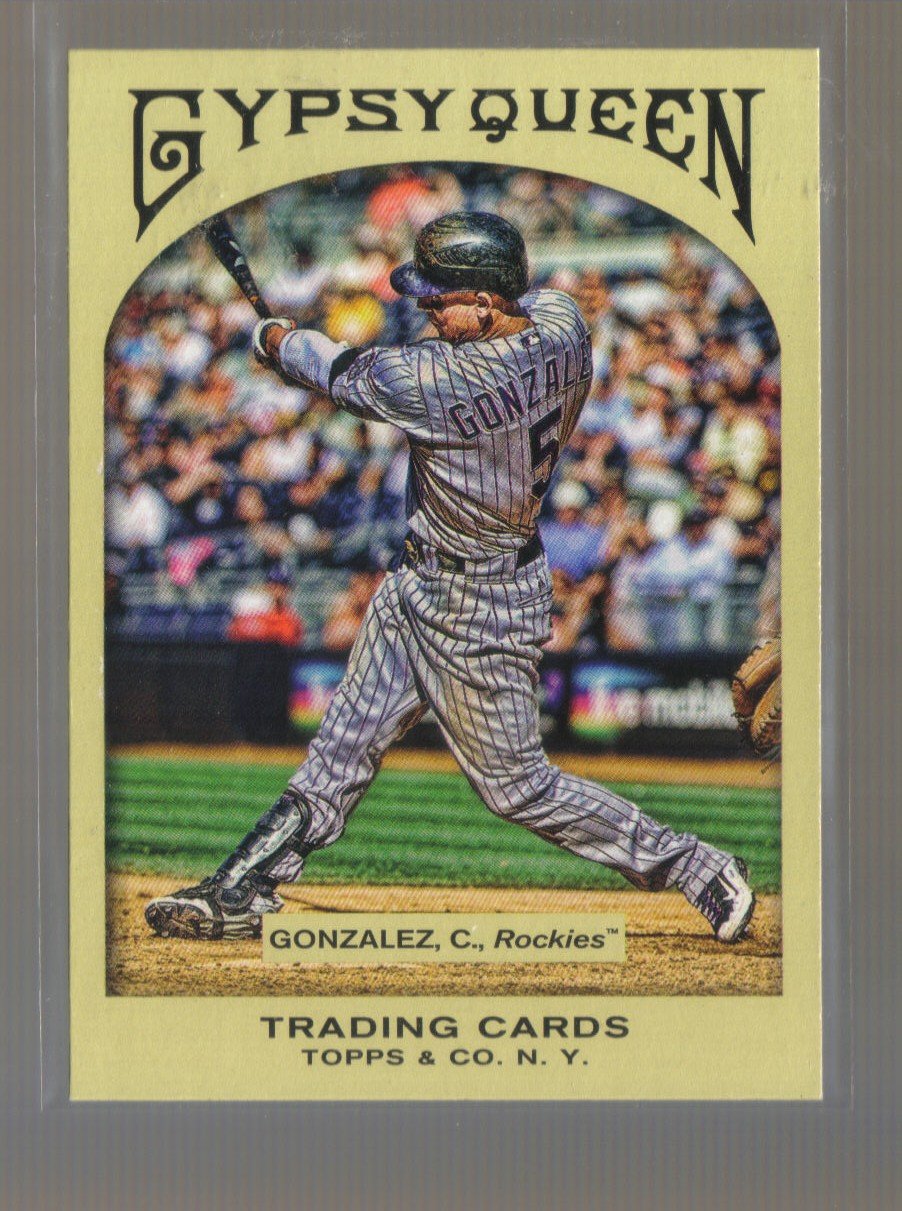 2011 Topps Gypsy Queen #45 CARLOS GONZALEZ Rockies
