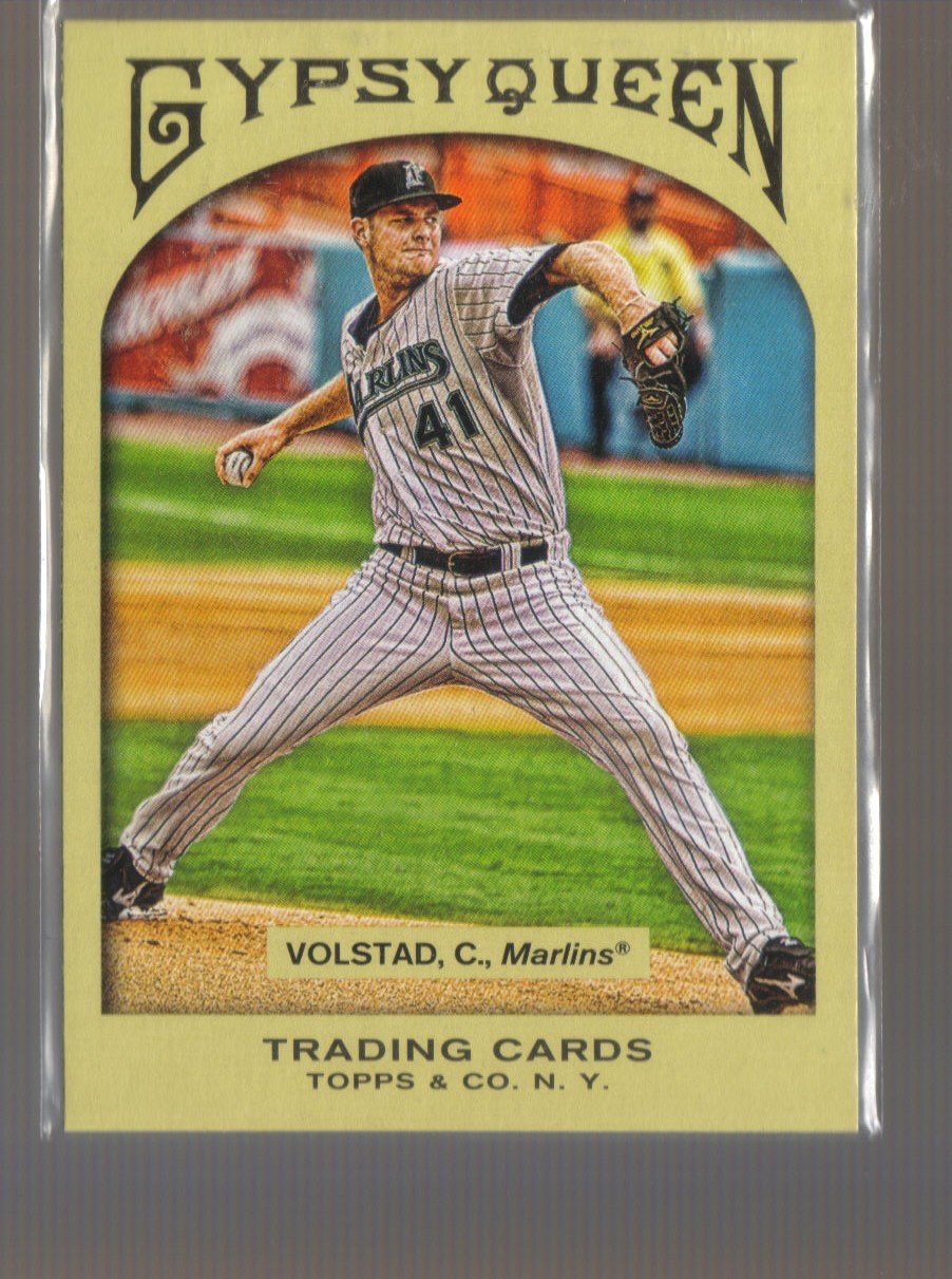 2011 Topps Gypsy Queen #109 CHRIS VOLSTAD Marlins