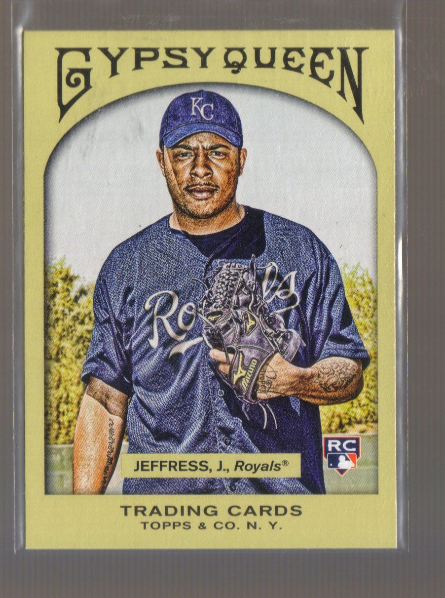 2011 Topps Gypsy Queen #115 JEREMY JEFFRESS RC Royals