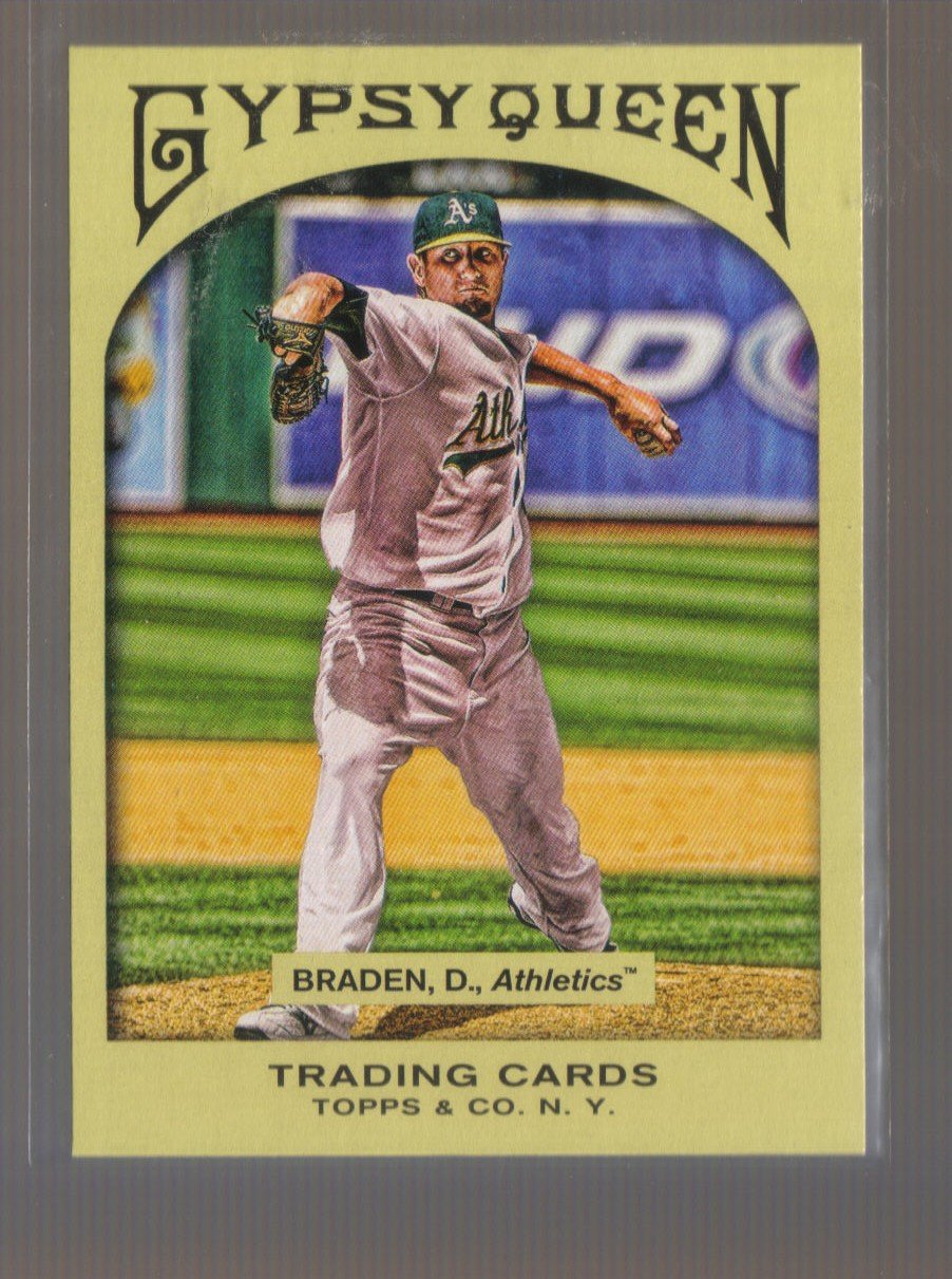 2011 Topps Gypsy Queen #117 DALLAS BRADEN A's