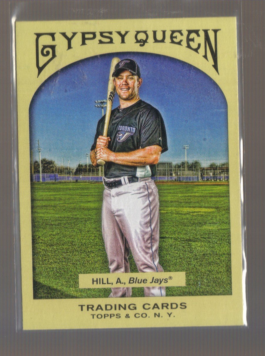 2011 Topps Gypsy Queen #129 AARON HILL Blue Jays