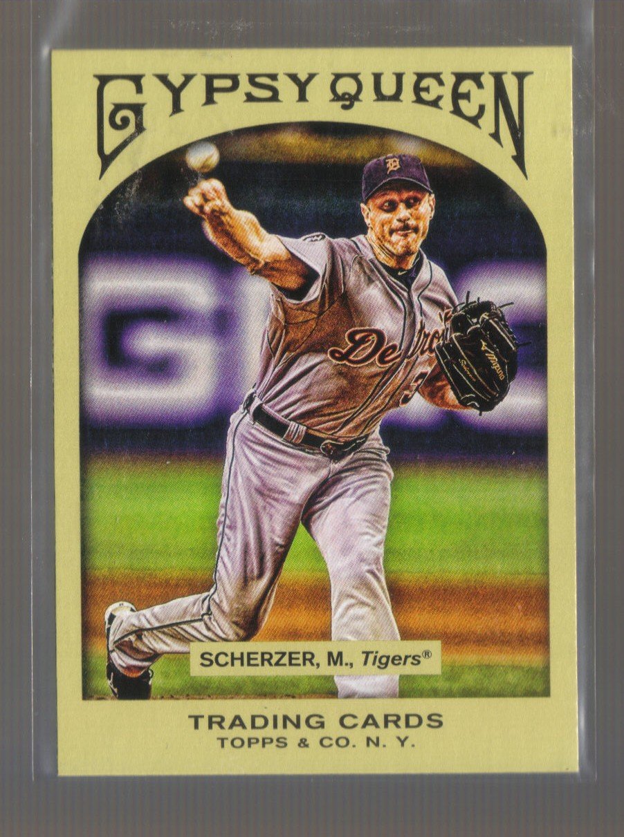 2011 Topps Gypsy Queen #142 MAX SCHERZER Tigers