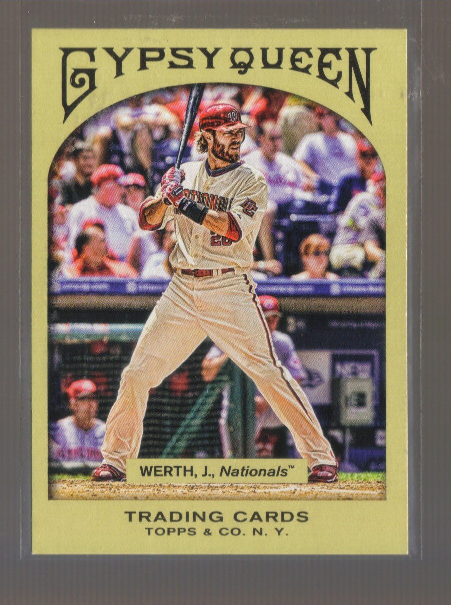 2011 Topps Gypsy Queen #198 JAYSON WERTH Nationals