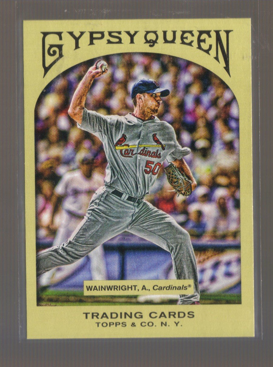 2011 Topps Gypsy Queen #202 ADAM WAINWRIGHT Cardinals