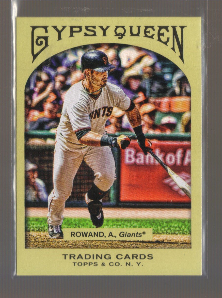 2011 Topps Gypsy Queen #210 AARON ROWAND Giants
