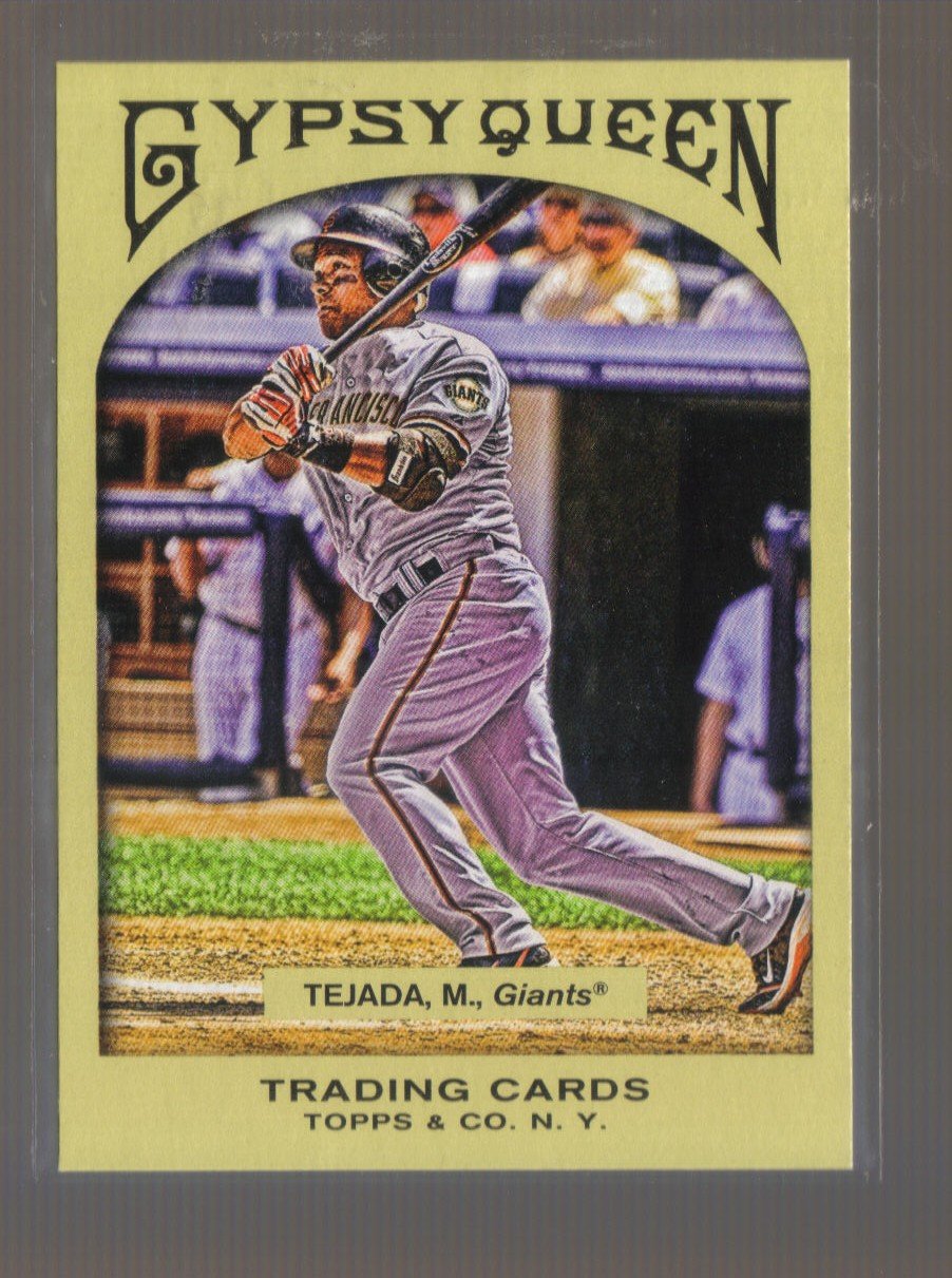 2011 Topps Gypsy Queen #212 MIGUEL TEJADA Giants