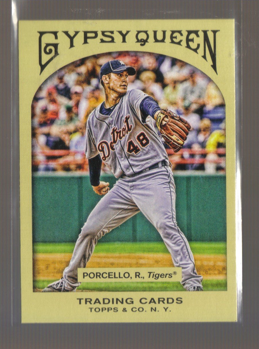 2011 Topps Gypsy Queen #213 RICK PORCELLO Tigers