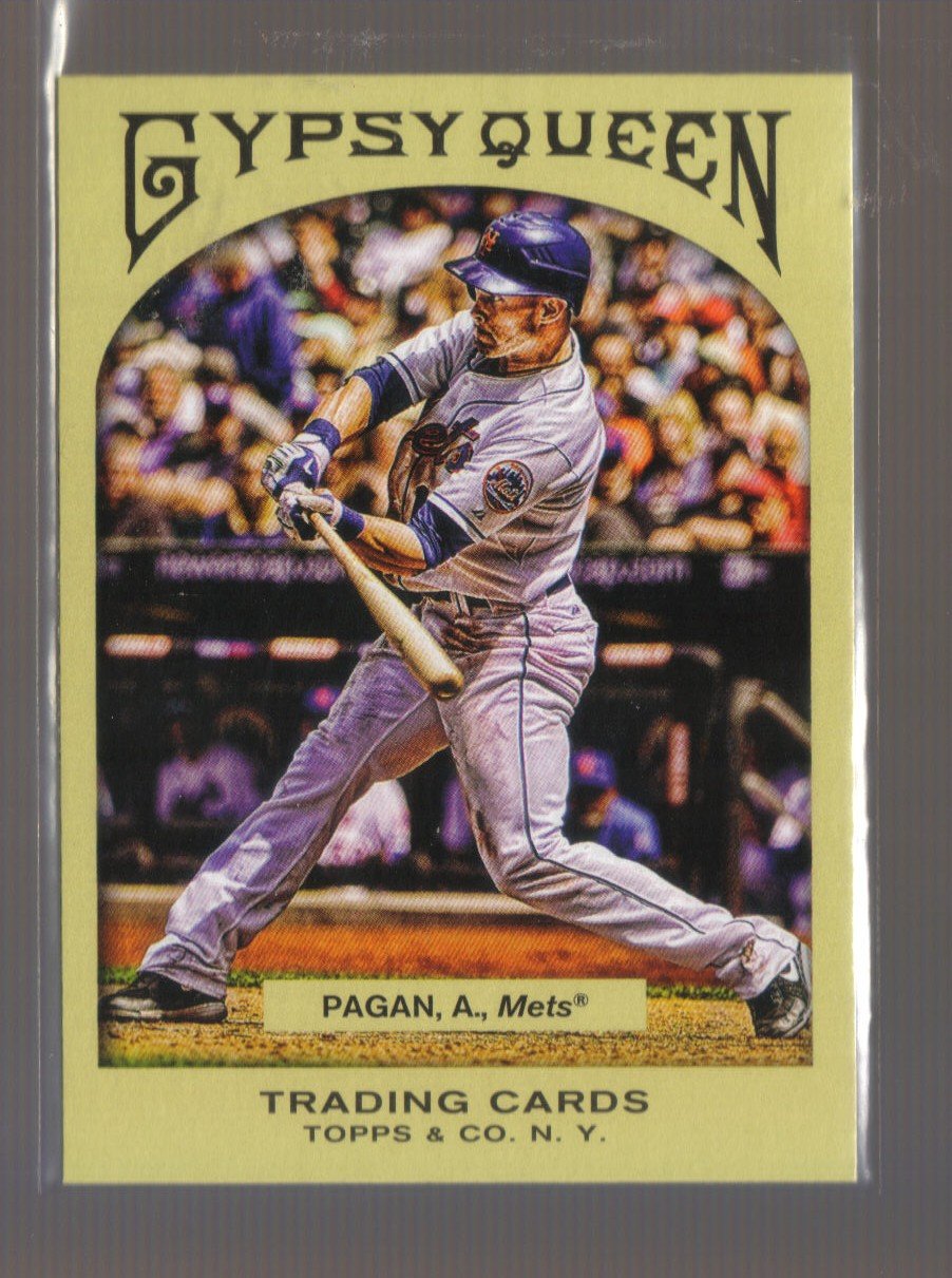 2011 Topps Gypsy Queen #216 ANGEL PAGAN Mets