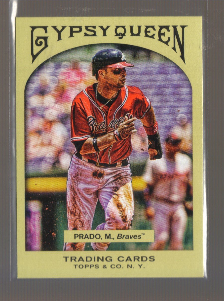 2011 Topps Gypsy Queen #221 MARTIN PRADO Braves