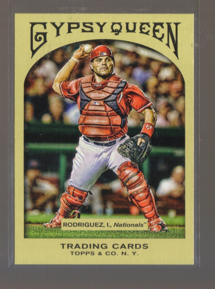 2011 Topps Gypsy Queen #223 IVAN RODRIGUEZ Nationals