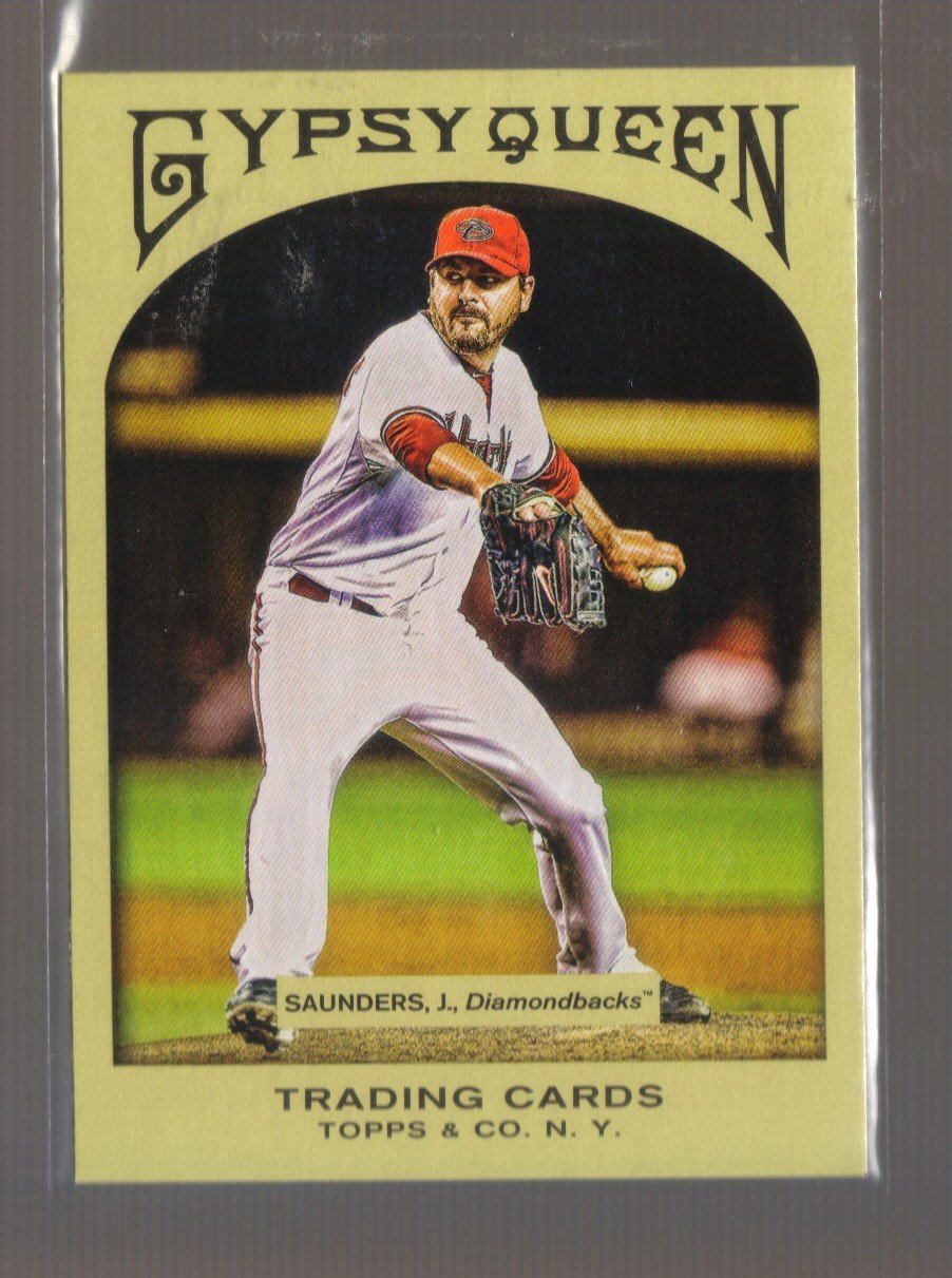 2011 Topps Gypsy Queen #250 JOE SAUNDERS Diamondbacks
